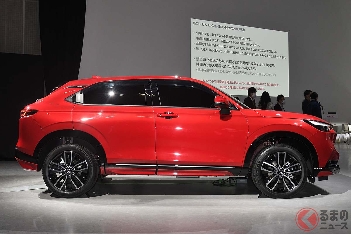 ホンダ新型 ヴェゼル が超絶イケメン化 顔つき激変のカスタム仕様が早速登場 くるまのニュース 自動車情報サイト 新車 中古車 Carview