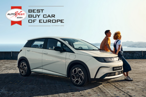 BYDドルフィンが「Best Buy Car of Europe 2024」を受賞