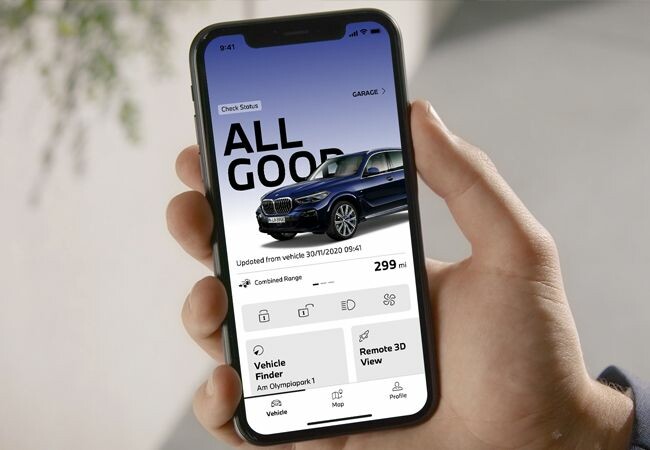 BMW、車両とスマートフォンを繋げるアプリ「My BMW」を導入
