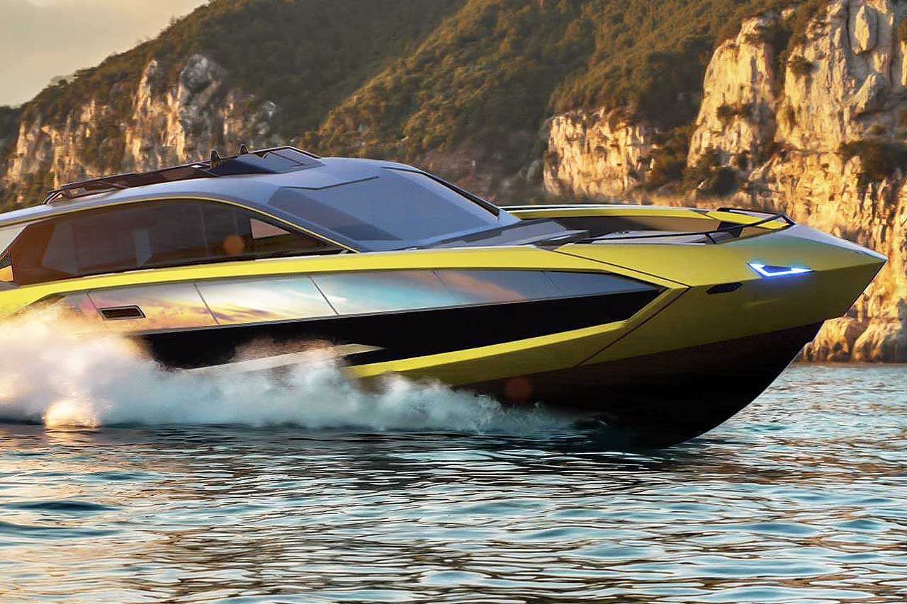 7600馬力の“猛牛”が海を駆ける！ ランボルギーニが新型ヨット「テクノマール 101FT」を世界初公開