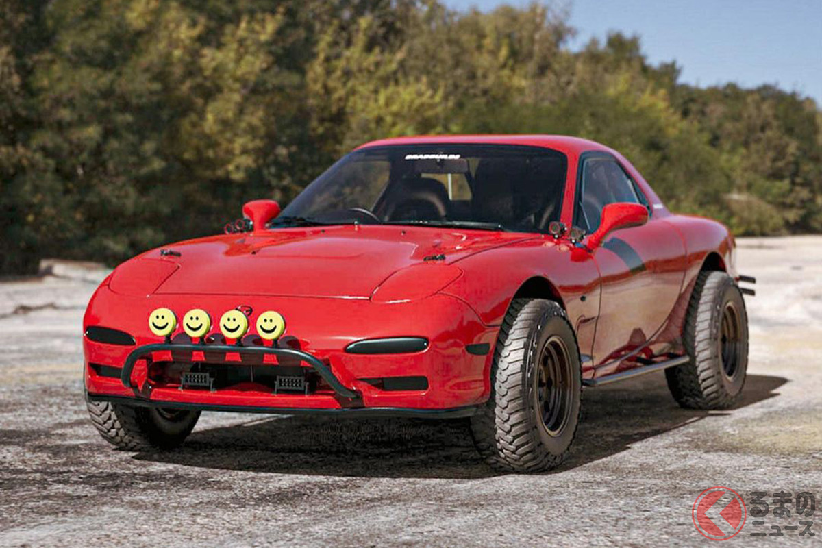 リフトアップ化のマツダ Rx 7 Suv なぜスポーツカーをsuv化 カスタムイメージがスゴい くるまのニュース 自動車情報サイト 新車 中古車 Carview