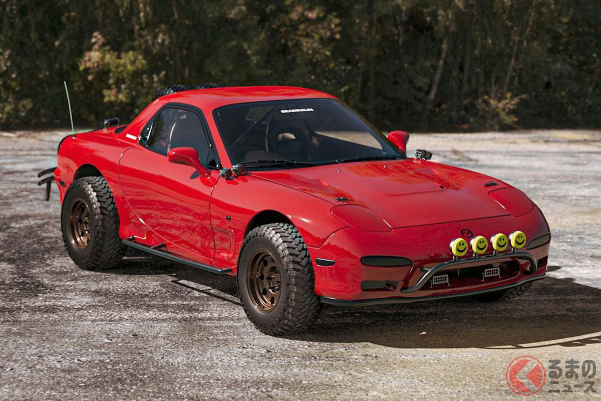リフトアップ化のマツダ Rx 7 Suv なぜスポーツカーをsuv化 カスタムイメージがスゴい くるまのニュース 自動車情報サイト 新車 中古車 Carview