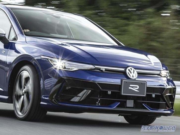 VWゴルフのハイパフォーマンスモデル「ゴルフR」最新型を国内初試乗。FFベースの4WD車とは思えない！アクセルワークで姿勢変化を楽しめる!!
