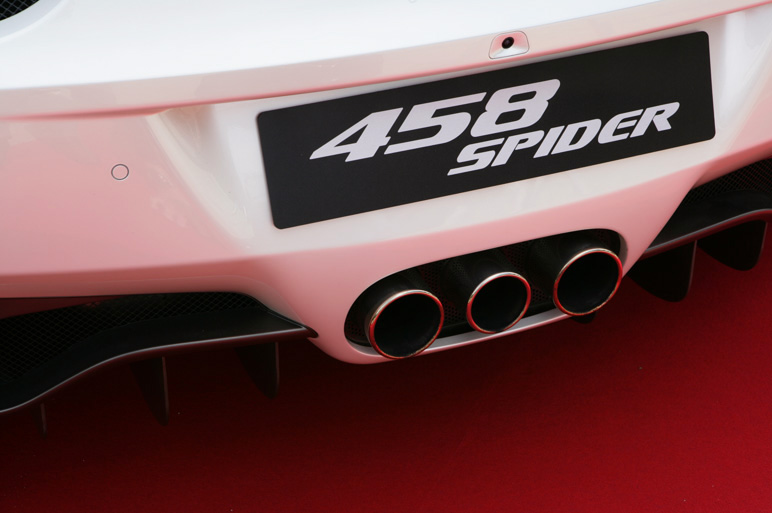 458スパイダー、発表　今年分すでに売り切れ
