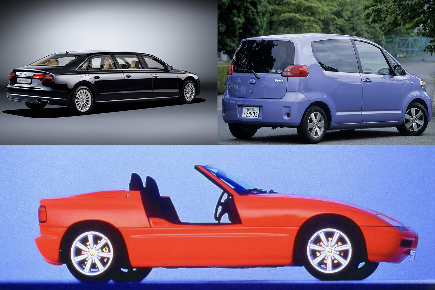 「ドアだらけ」に「左右でドア違い」に「ドアがどこった？」まで！　デザイナーアッパレな「珍ドア車」３台