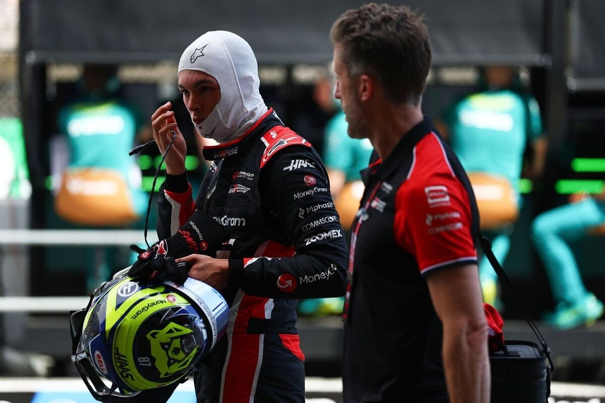 予選Q1で新品ソフトを使い切ったハースF1。しかし決勝にはミディアム2セット残し……”マジック”成功なるか？