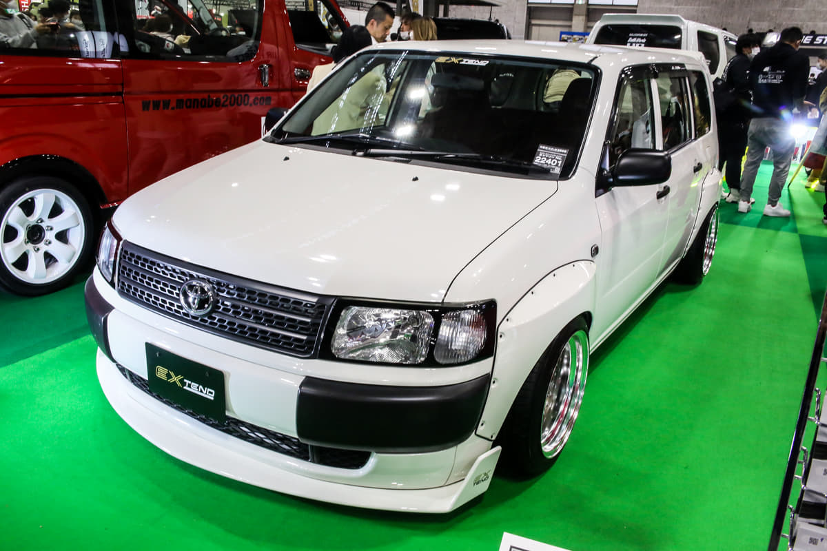 ダサイはずの商用車が大変貌 トヨタの プロボックス をカスタマイズのベース車とした理由 Auto Messe Web の写真 2ページ目 自動車情報サイト 新車 中古車 Carview