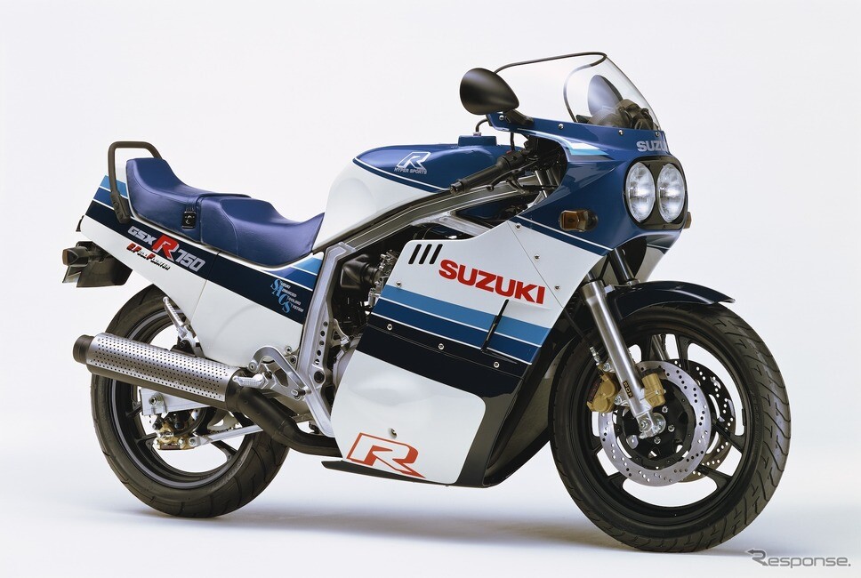 「GSX-R」シリーズ40周年、スズキが記念サイト開設…累計生産120万台超のスーパースポーツ