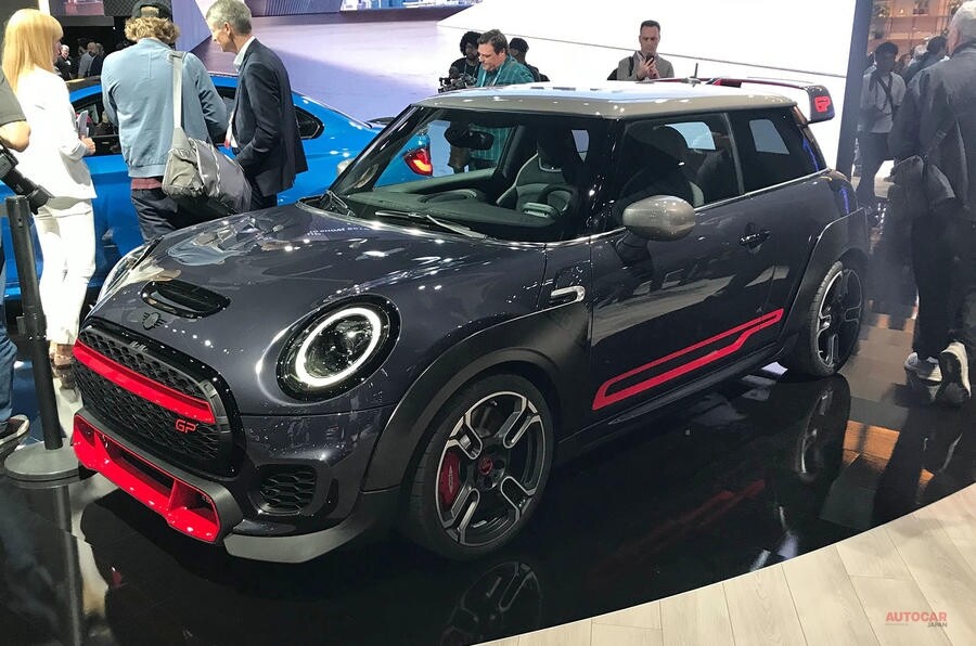 306psのミニJCW GP　最速ミニの地位は変わらず　0-100km/h加速5.2秒