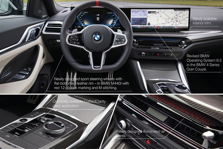 巨大なキドニーグリルは変わらずもブラック化　BMW「4シリーズ グランクーペ」マイナーチェンジ。722万円から