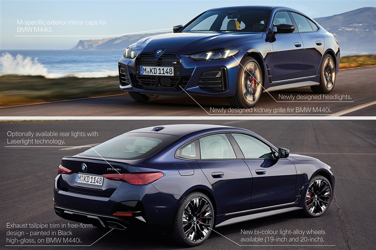 巨大なキドニーグリルは変わらずもブラック化　BMW「4シリーズ グランクーペ」マイナーチェンジ。722万円から