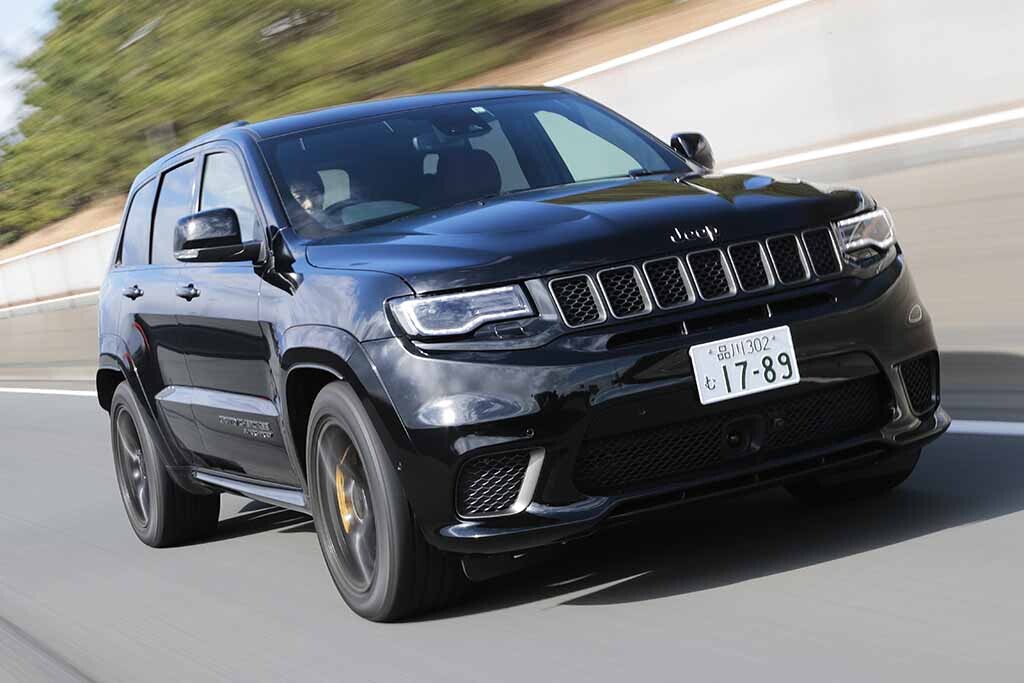 700psオーバーのパワーを誇る驚愕SUV「ジープ グランドチェロキー トラックホーク」【JAIA輸入車試乗会】