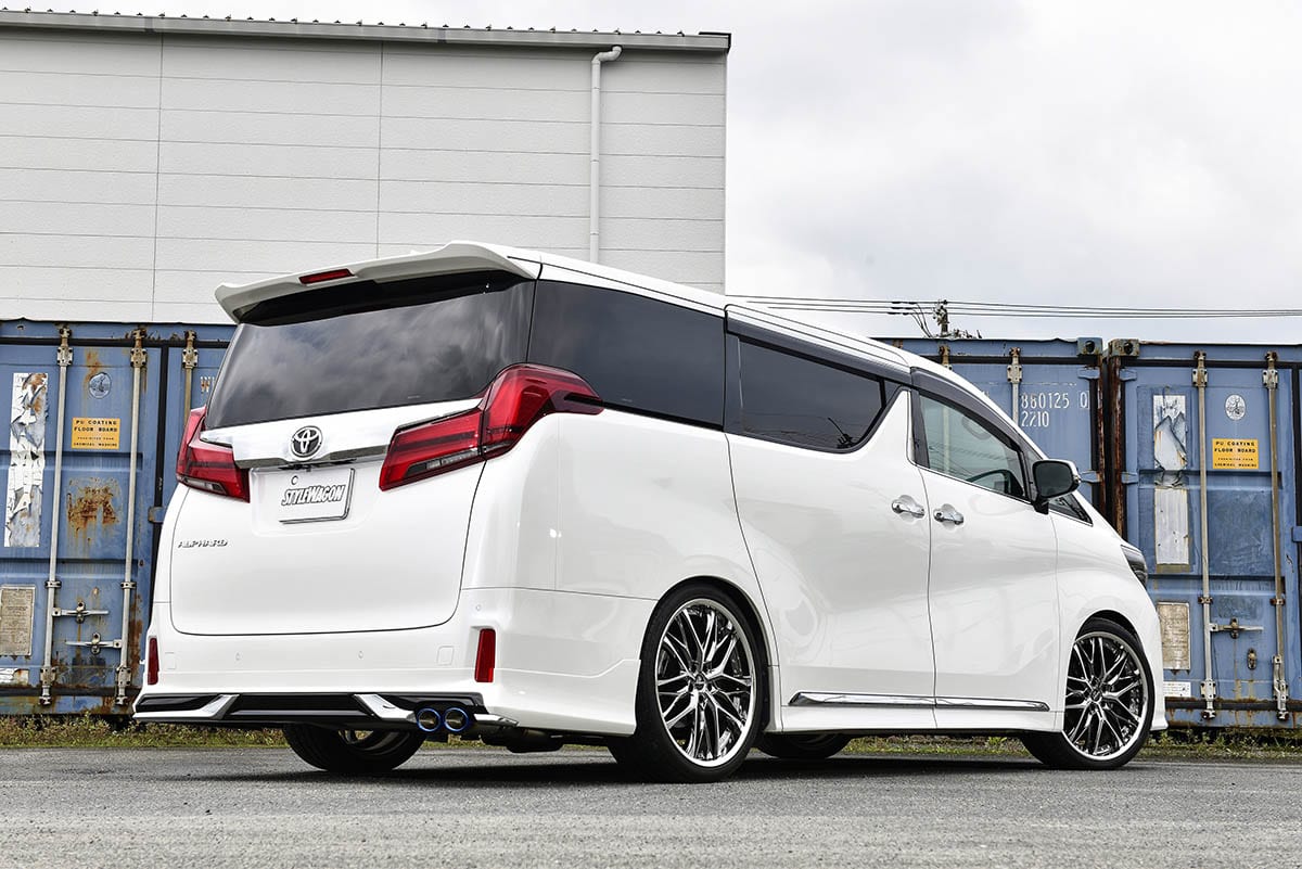 カーキ×インディゴ 30アルファード ガナドール マフラー | www.kdcow.com