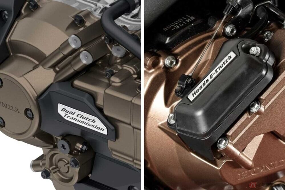 クラッチ操作がいらないMT車　ホンダのバイクが装備する「DCT」と「Eクラッチ」の違いとは？