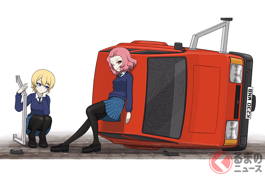 好きなアニメ クルマが登場 独特の世界観が癖になる 話題のイラストとは くるまのニュース の写真 8ページ目 自動車情報サイト 新車 中古車 Carview
