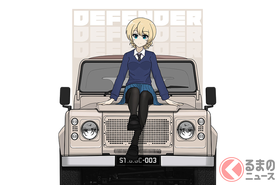 好きなアニメ クルマが登場 独特の世界観が癖になる 話題のイラストとは くるまのニュース 自動車情報サイト 新車 中古車 Carview