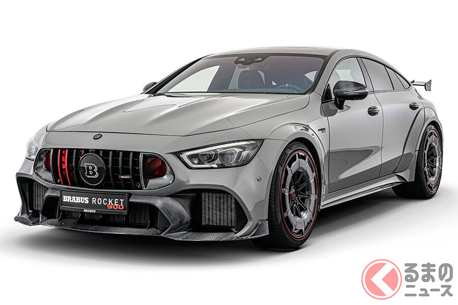 10台限定!! ブラバスがメルセデスAMG「GT 63S」をオバフェン族仕様にカスタマイズ！