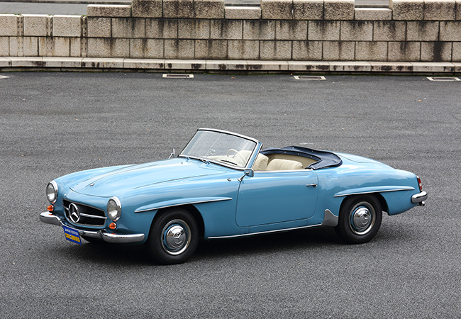 【20世紀名車】エレガントなスタイルと入念な作り込み。1958年メルセデス・ベンツ190SLが示す高級オープンツアラーの伝統スタイル