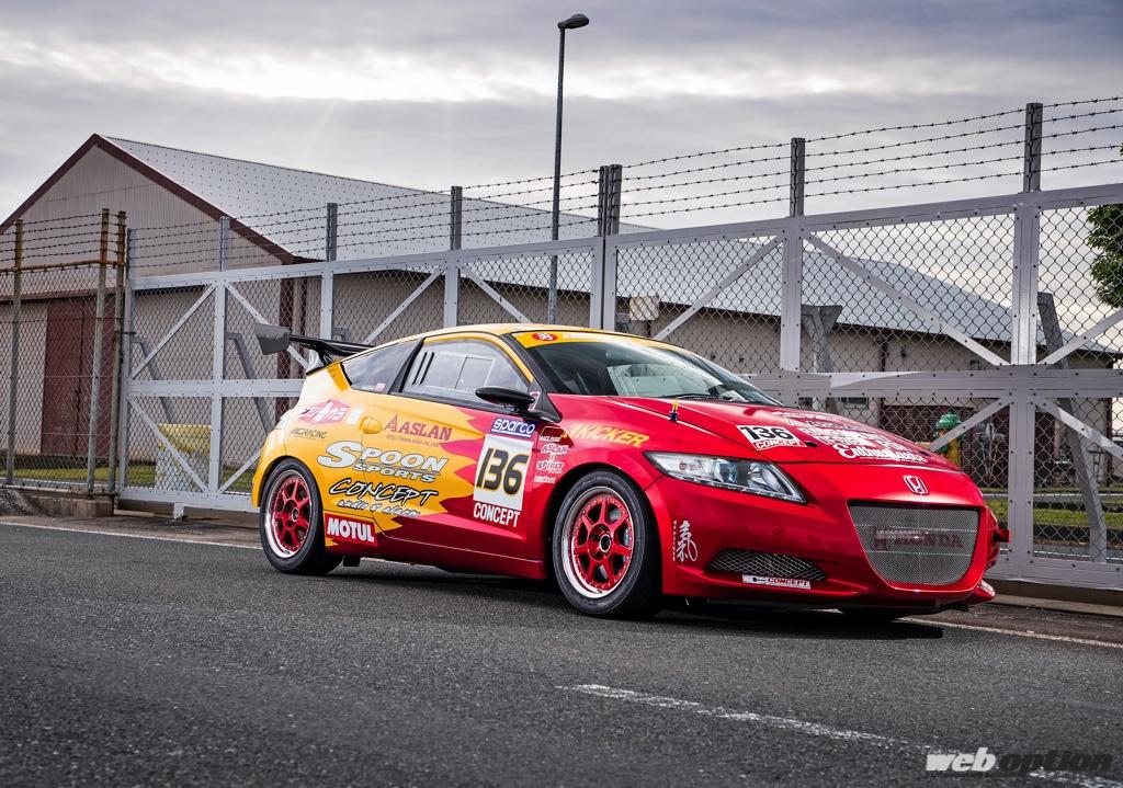 ハイブリッドを撤去した魔改造cr Zの勇姿 レースでもドレコンでも勝てる仕様を目指した衝撃的チューンド Web Option 自動車情報サイト 新車 中古車 Carview