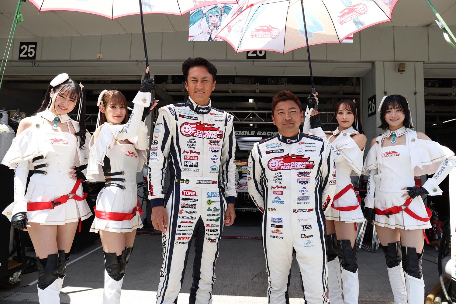 谷口信輝×片岡龍也+片山右京のグッドスマイル 初音ミク AMGが