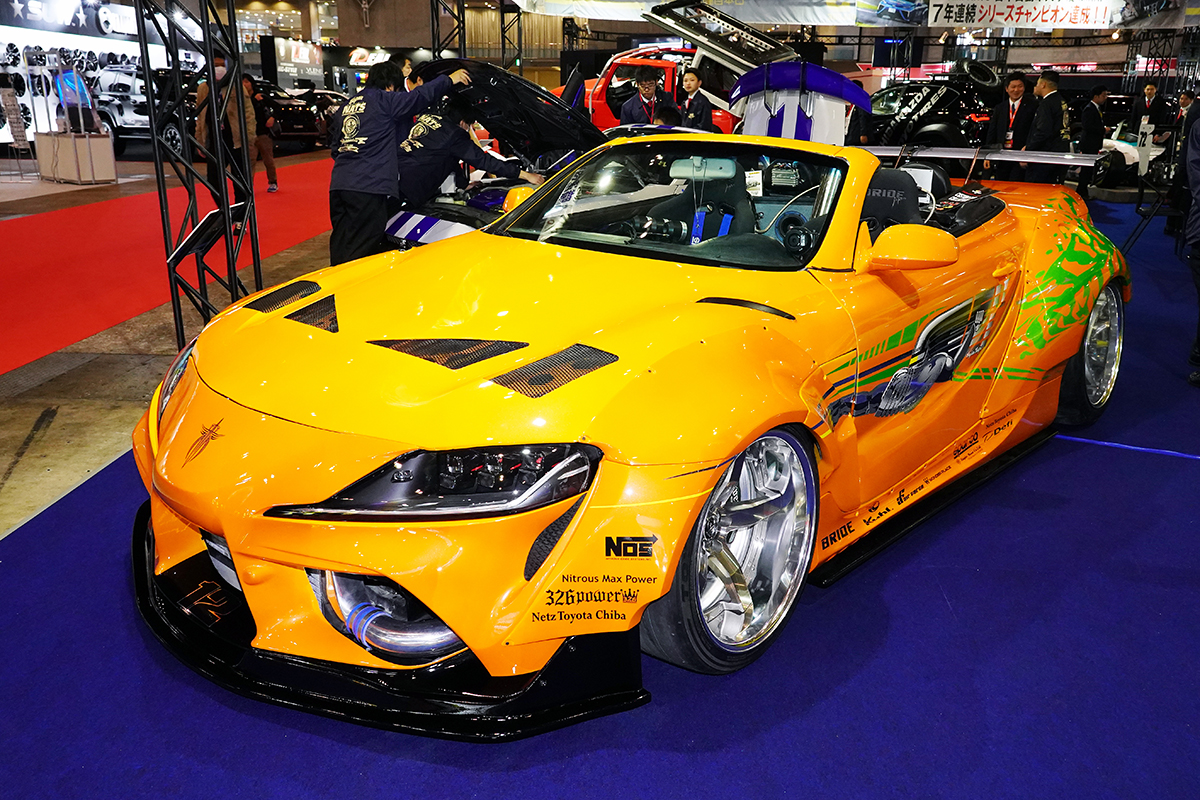 トヨタ Grスープラに カブリオレ ワイルドスピード なコンセプトカー初披露 Auto Messe Web 自動車情報サイト 新車 中古車 Carview
