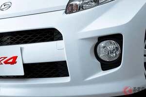 新車183万円！ ダイハツ本気の「AWDスポーツカー」があった！ パワフルな「ターボ×専用エンジン」搭載！ ド迫力ボディを“5速MT”で操る辛口モデル「ブーンX4」とは