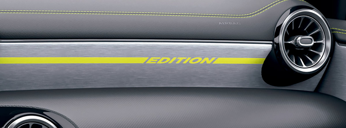メルセデス・ベンツ、イエローグリーンのアクセント採用の特別仕様車「A180 Edition1」限定発売