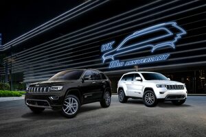 記念モデルの特別装備が満載のジープ「Grand Cherokee」の10周年記念モデル「WK 10th Anniversary Edition」