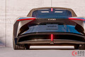 1000馬力超え！ 斬新”開くライト”採用の新型「爆速スーパーカー」初公開！ ホンダ「NSX」デザイナーが描いた「KAVEYA」に反響集まる