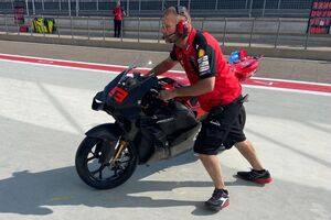 ドゥカティ、MotoGPアラゴンテストで新エアロパッケージをテスト。マルケス「1日かけてセットアップに取り組んだ」