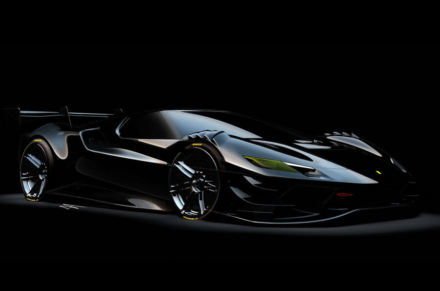フェラーリ　296 GTBベースのGT3レーシングカー公開　2023年レースデビュー