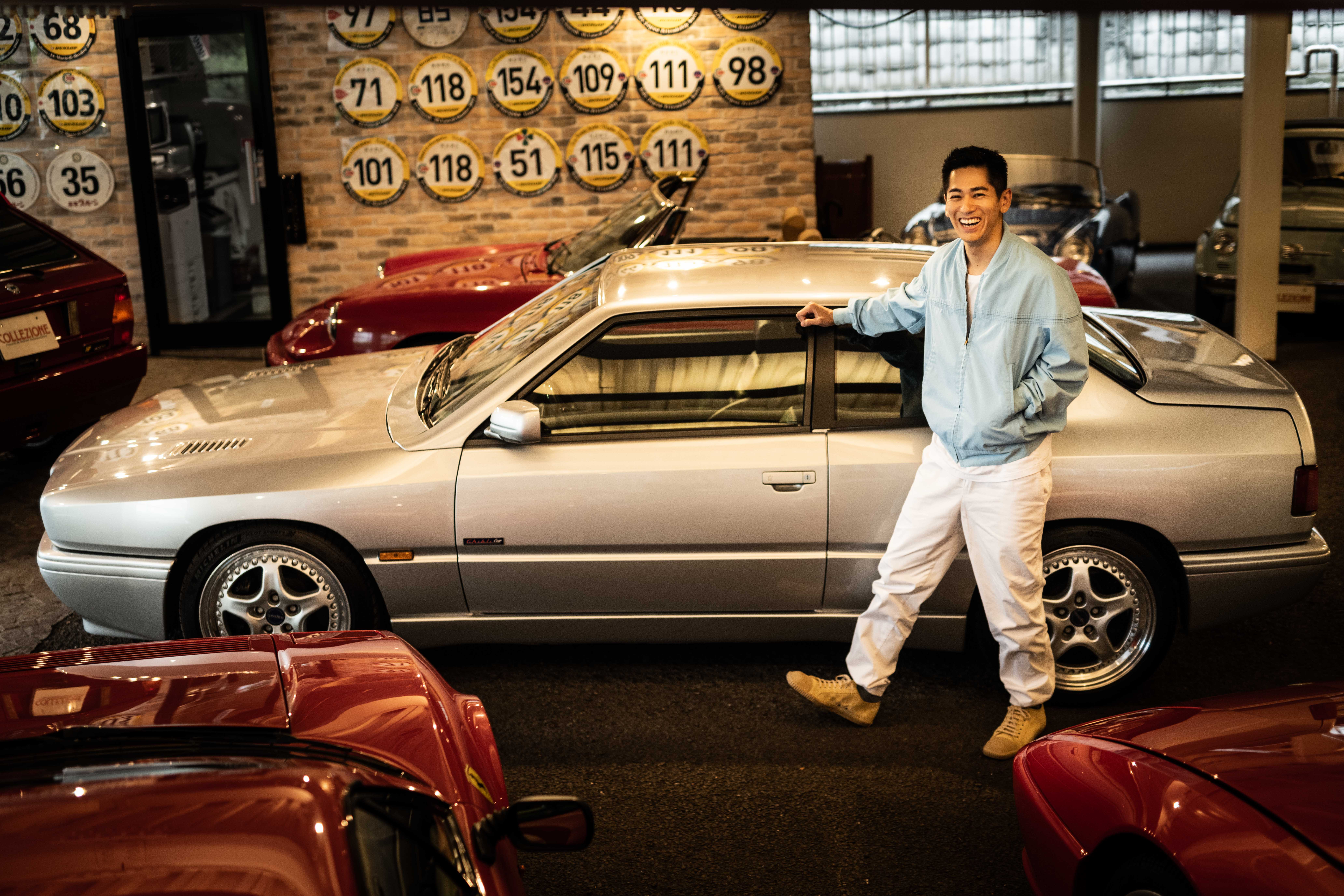 俳優 永山絢斗の ヤングタイマー 探訪記 Vol 3 マセラティ ギブリ ２代目 Gq Japan 自動車情報サイト 新車 中古車 Carview