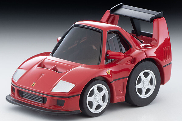 チョロQゼロ新製品　フェラーリF40コンペティツィオーネ発売　新金型で登場
