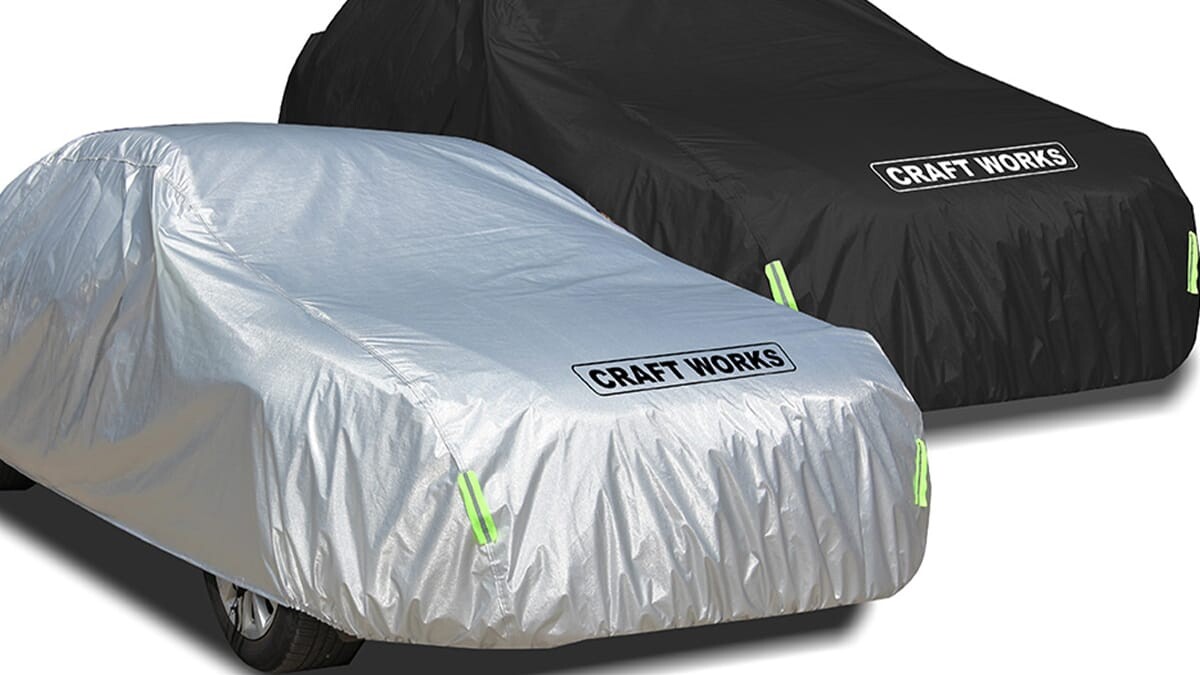 「その発想はなかったわ…」意外な機能を持ったカーカバーが発売。「普通はできないことができてめっちゃ便利そう！」