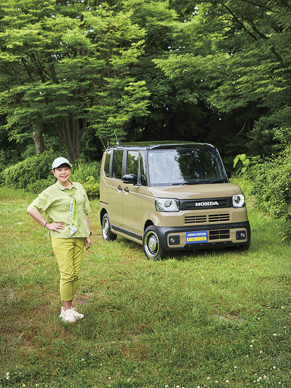 竹岡圭 K＆ コンパクトカー【ヒットの真相】ホンダN-BOX JOY「実用性とおしゃれのグッドバランス」（2025年9月号）