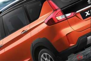 スズキ斬新「3列7人乗りSUV」がスゴイ！全長4.4m×全幅1.77m“ちょうどいいボディ”が魅力！ 洗練された“タフなデザイン”にも注目！ “5速MT”もある「XL7」アジア仕様とは？