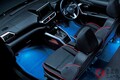 1リッターで28km走れる！ スバル「“新”最小SUV」登場！ めちゃ青く光るフロアイルミ＆ブルーカーボン加飾がスゴい！ 最新「レックス」の斬新インテリアとは！