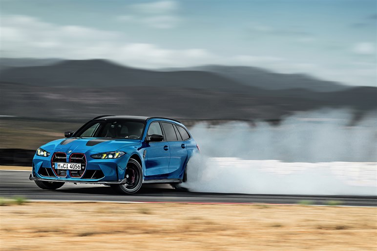 【0-100km/h加速は3.5秒】550psのBMW新型「M3 CSツーリング」を30台限定で日本導入…価格は2098万円