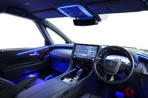 トヨタ最新「アルファード」がめっちゃ光る「斬新イルミネーション」登場！ 純正ライト“連動”でピカッと「選べる14色」が嬉しい！ アルパインスタイル「新型アンビエントライト」がすごい！