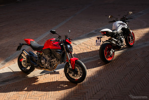 史上最軽量の175kg！ 新V2エンジン搭載のドゥカティ『モンスター』発表、日本発売は2026年4月に