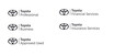 トヨタ ヨーロッパで2次元デザインの新ブランドマークを採用