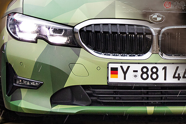 新色！ ニューバージョン? 迷彩「BMW 3」シリーズ ドイツ軍の新たな公用車へ