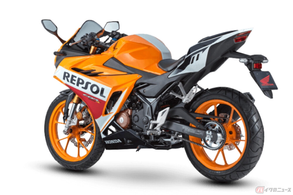 ホンダ「CBR150Rレプソル・エディション」 HRCカラーをまとった限定車