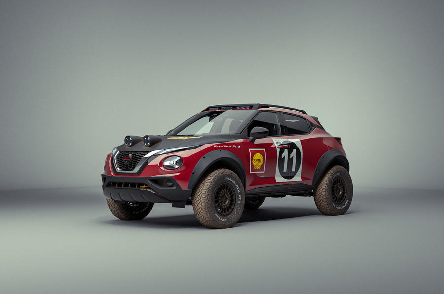 240z風のデザイン 日産ジューク ラリー仕様のコンセプト公開 50年前の勝利に敬意 Autocar Japan の写真 自動車情報サイト 新車 中古車 Carview