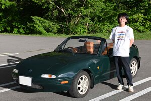 自分より年上のユーノスNA型「ロードスター」を選んだのはリトラクタブルライトとエモさ