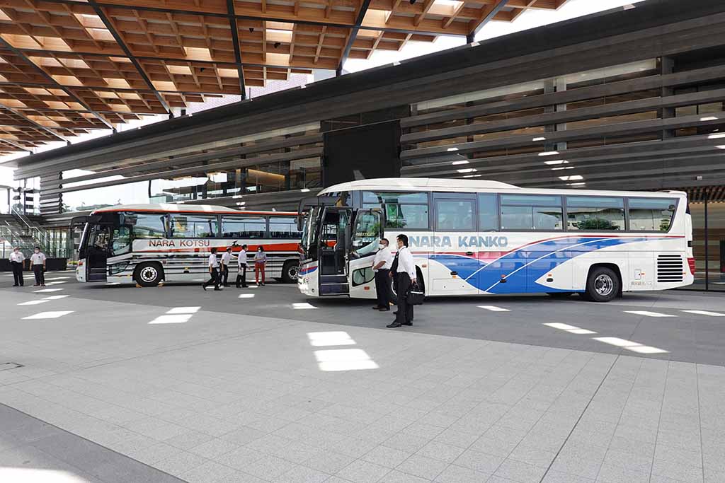 奈良コンベンションセンターで観光バスのコロナウイルス対策prイベント開催 Le Volant Carsmeet Web 自動車情報サイト 新車 中古車 Carview