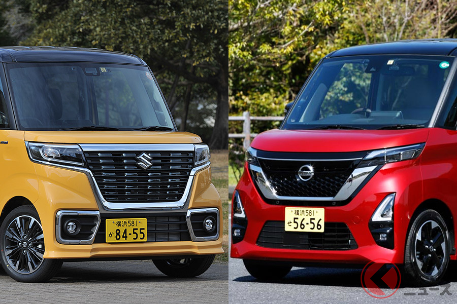 人気の スペーシア にはsuv風モデルも存在 スズキ軽に対する日産 ルークス の強みとは くるまのニュース 自動車情報サイト 新車 中古車 Carview