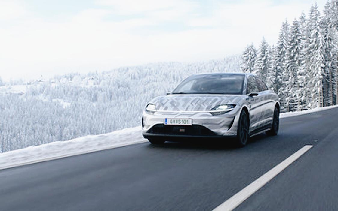 〈CES2021オンライン〉ソニーのEV「ビジョンS」、オーストリアで試作車両の公道テスト　自動運転レベル5目指す