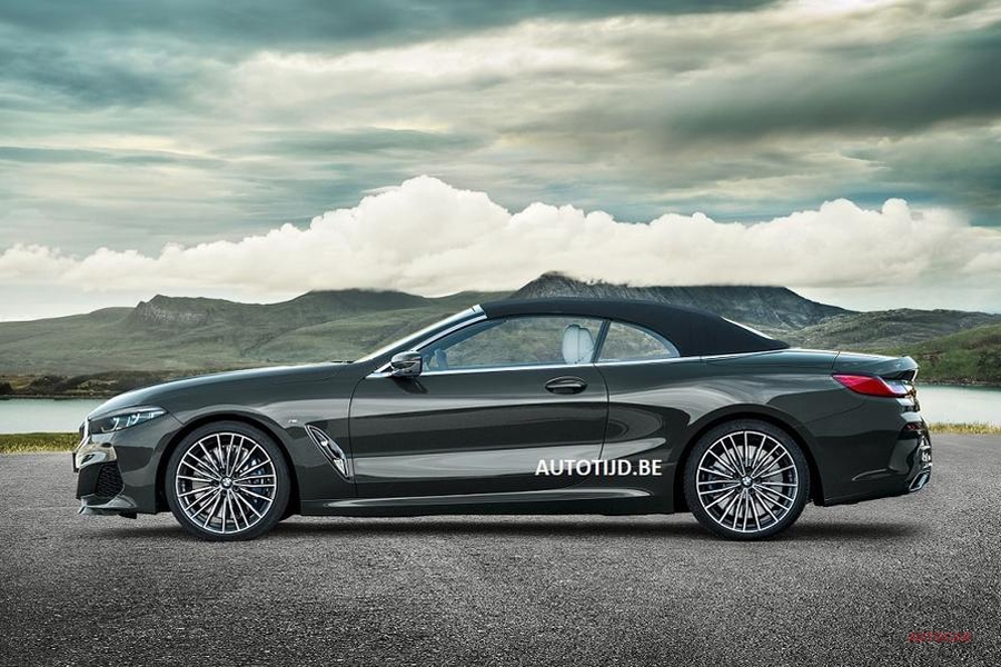 BMW 8シリーズ・コンバーチブル　公式発表前に、画像がリーク