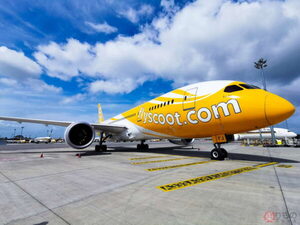 「シンガポール最強のコスパ最強航空」羽田にクルぞ！ キュートな黄色のデザインが特徴…時間は「しごおわで空港直行しても余裕です」